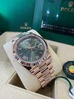 Load image into Gallery viewer, Rolex Day-Date 40 Olive Dial 228235 2024
