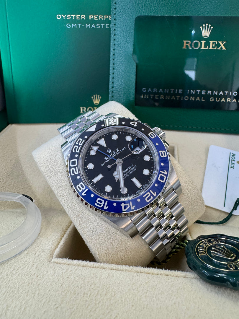 Rolex GMT-Master II "Batman" 2024 126710BLNR Jubilee