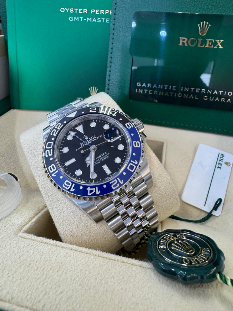 Rolex GMT-Master II "Batman" 2024 126710BLNR Jubilee