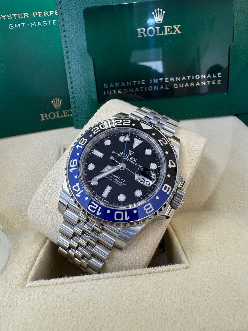 Rolex GMT-Master II "Batman" 2024 126710BLNR Jubilee