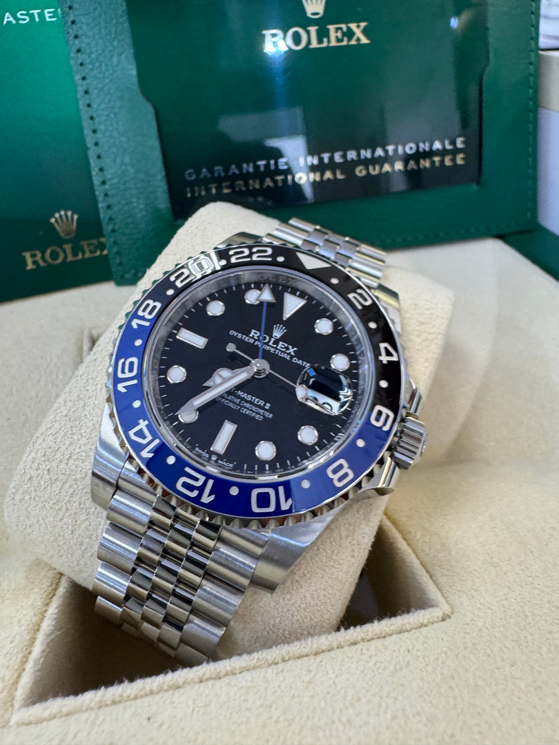 Rolex GMT-Master II "Batman" 2024 126710BLNR Jubilee