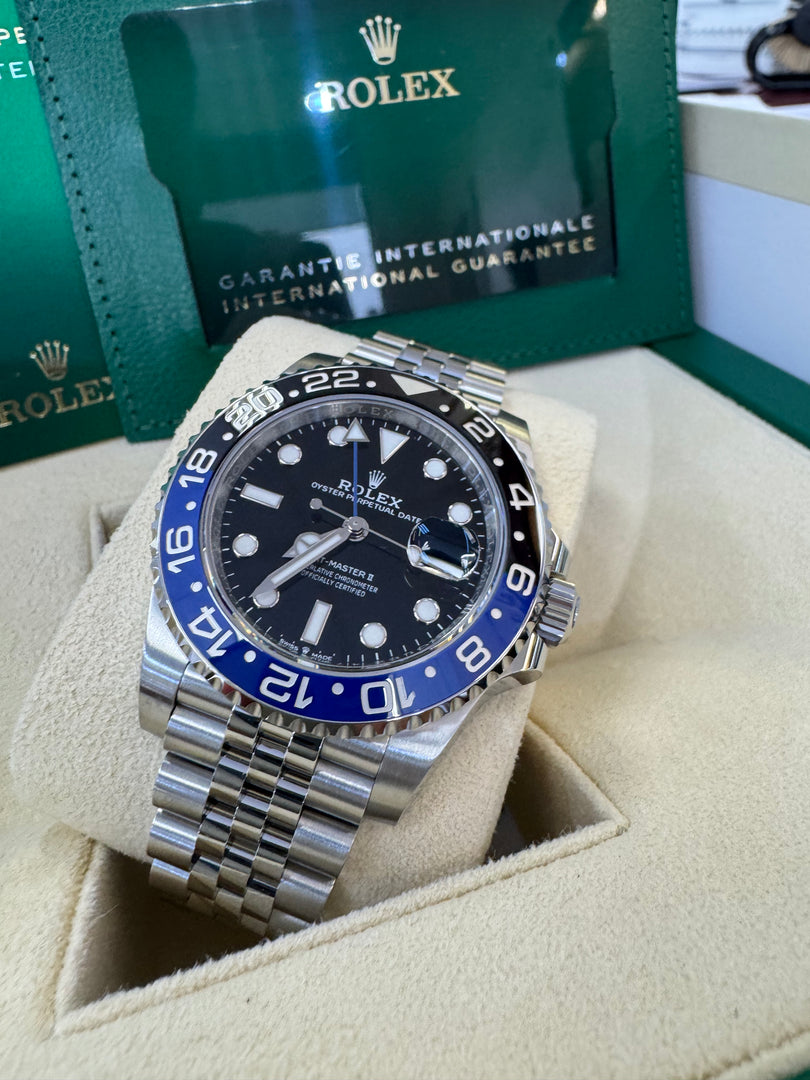 Rolex GMT-Master II "Batman" 2024 126710BLNR Jubilee