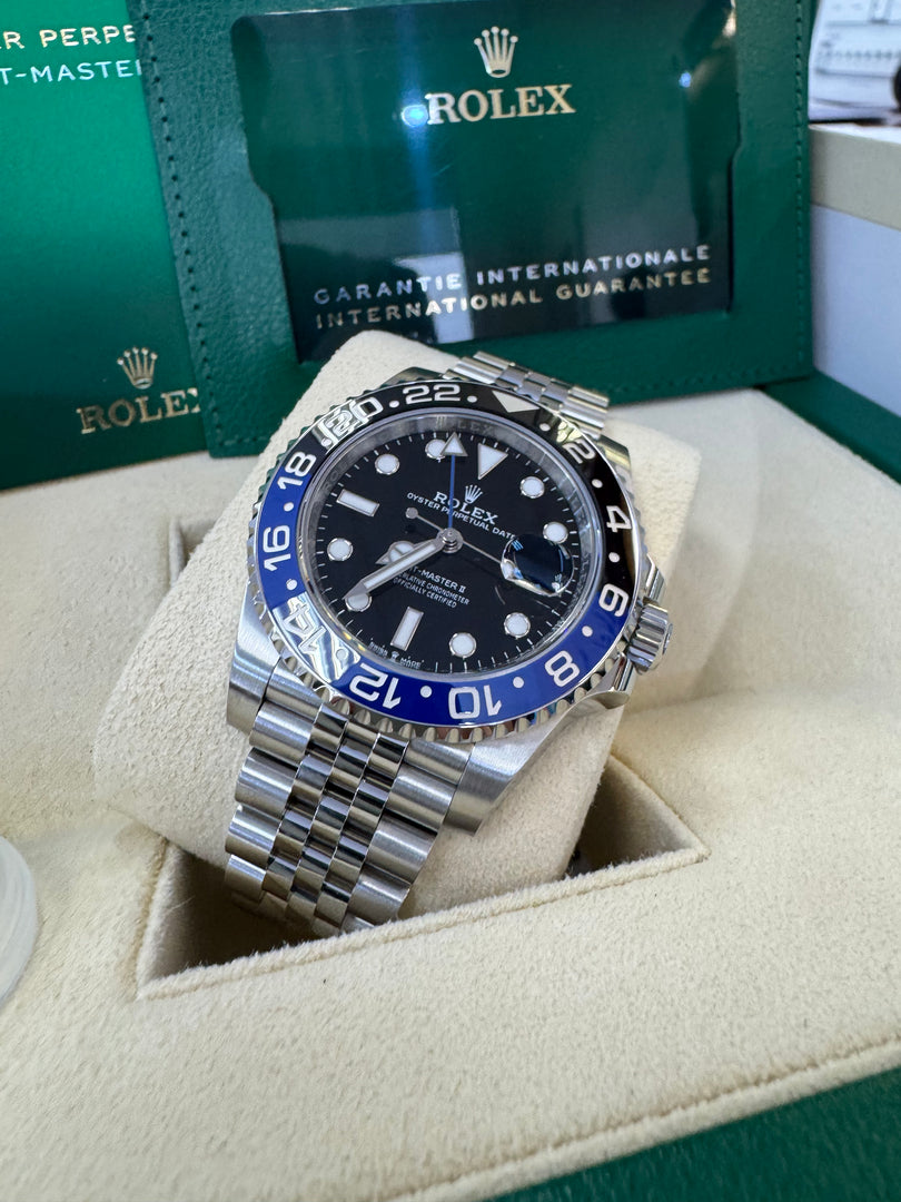 Rolex GMT-Master II "Batman" 2024 126710BLNR Jubilee