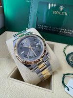 Load image into Gallery viewer, Rolex Datejust 41 Wimbeldon Dial 126333 2024 Oyster
