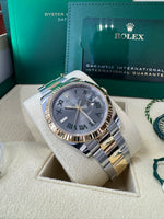 Load image into Gallery viewer, Rolex Datejust 41 Wimbeldon Dial 126333 2024 Oyster
