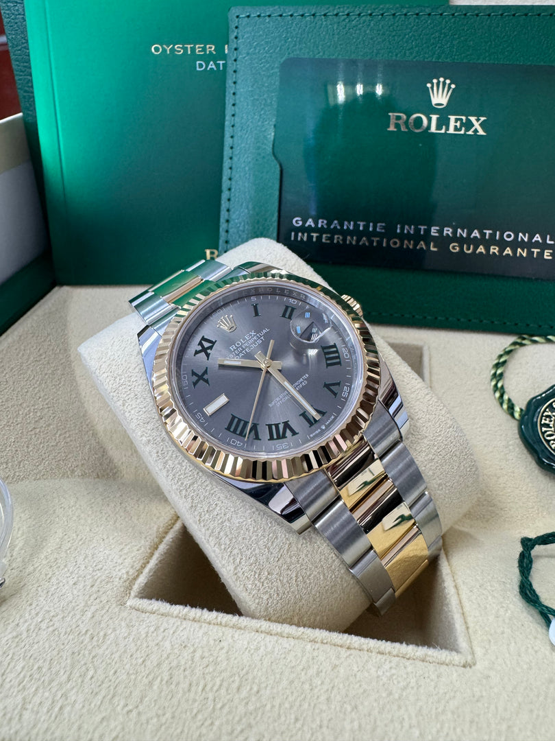 Rolex Datejust 41 Wimbeldon Dial 126333 2024 Oyster