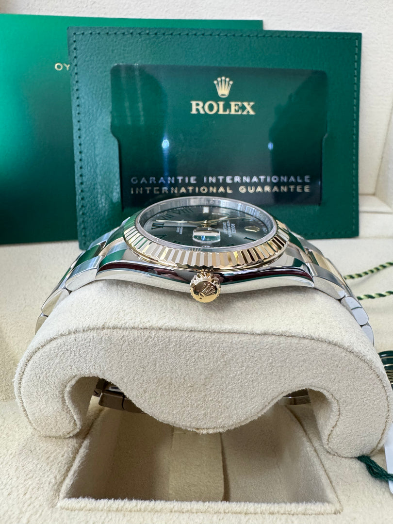 Rolex Datejust 41 Wimbeldon Dial 126333 2024 Oyster