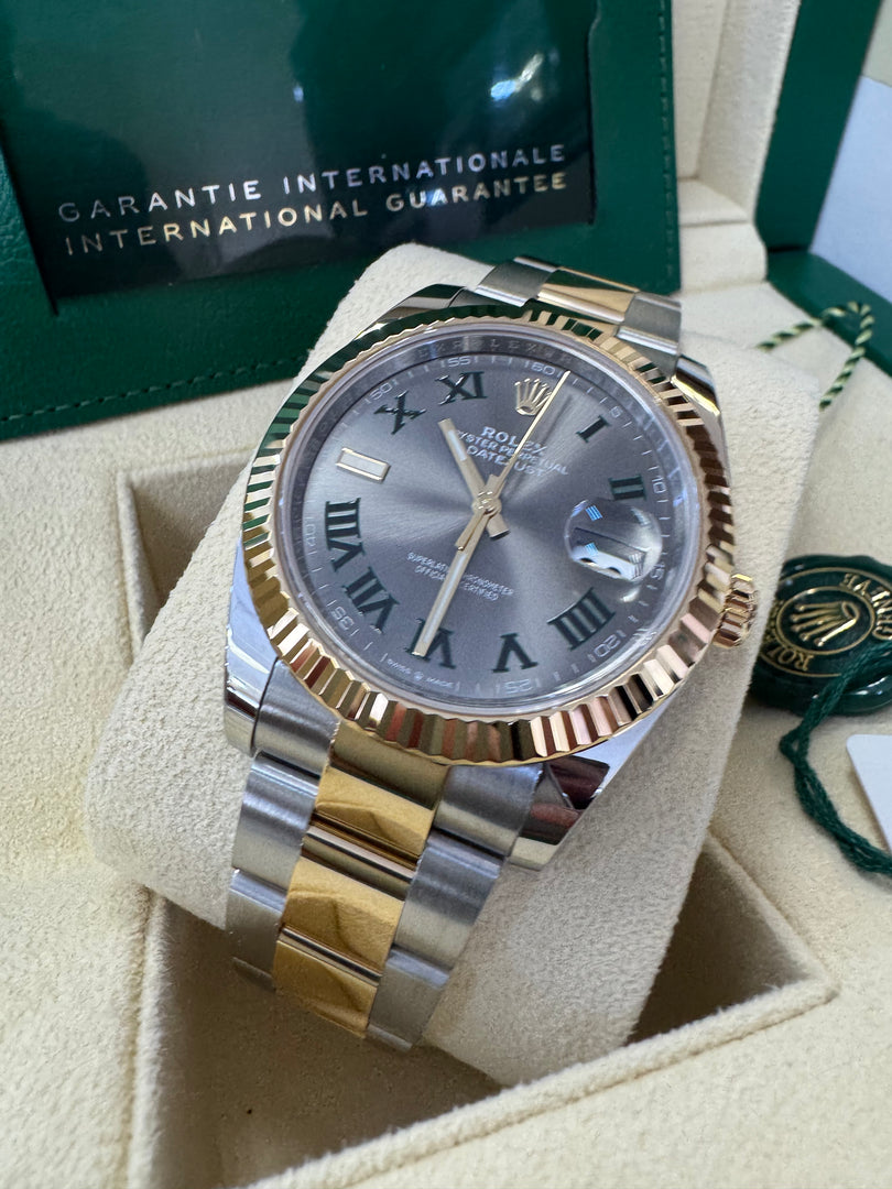 Rolex Datejust 41 Wimbeldon Dial 126333 2024 Oyster