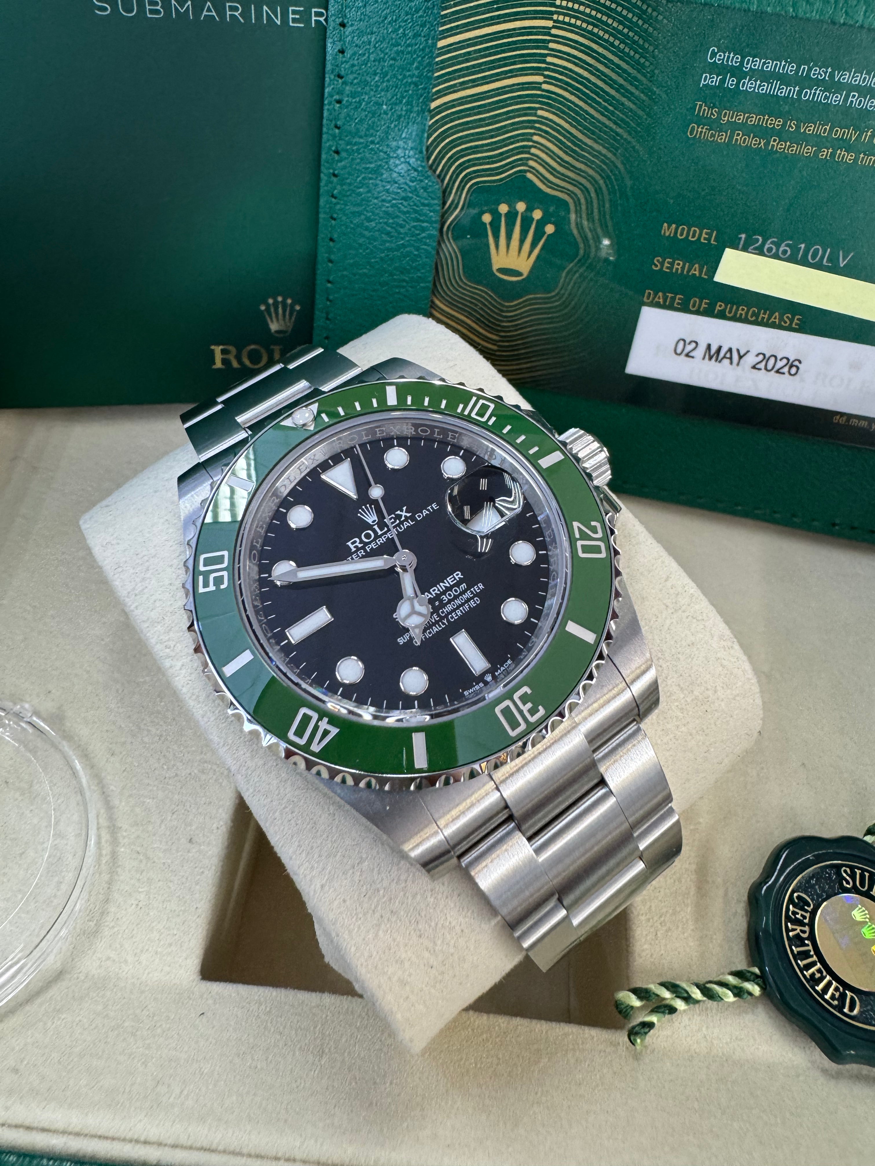 Rolex Submariner Date 41mm 126610LV 