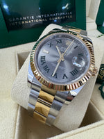 Load image into Gallery viewer, Rolex Datejust 41 Wimbeldon Dial 126333 2024 Oyster
