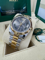 Load image into Gallery viewer, Rolex Datejust 41 Wimbeldon Dial 126333 2024 Oyster
