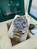 Load image into Gallery viewer, Rolex Datejust 41 Wimbeldon Dial 126333 2024 Oyster
