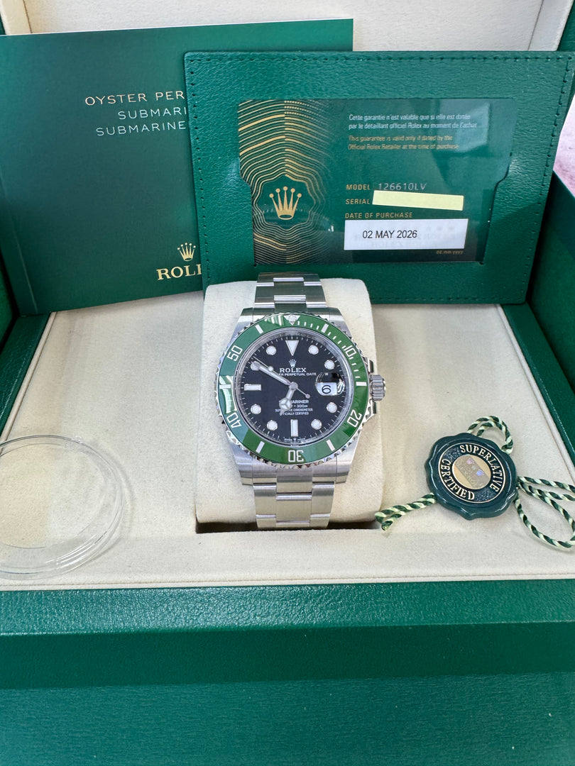 Rolex Submariner Date 41mm 126610LV "Kermit" 2026 MK2