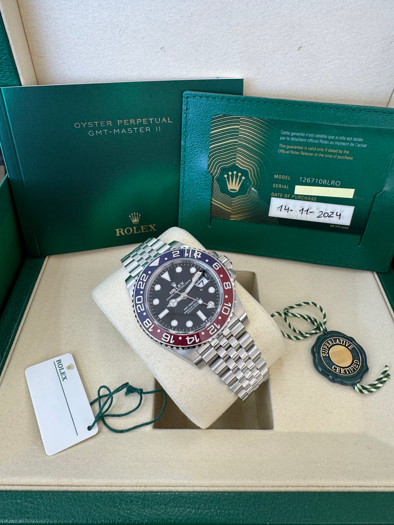 Rolex GMT-Master II "Pepsi" 2024 126710BLRO Jubilee