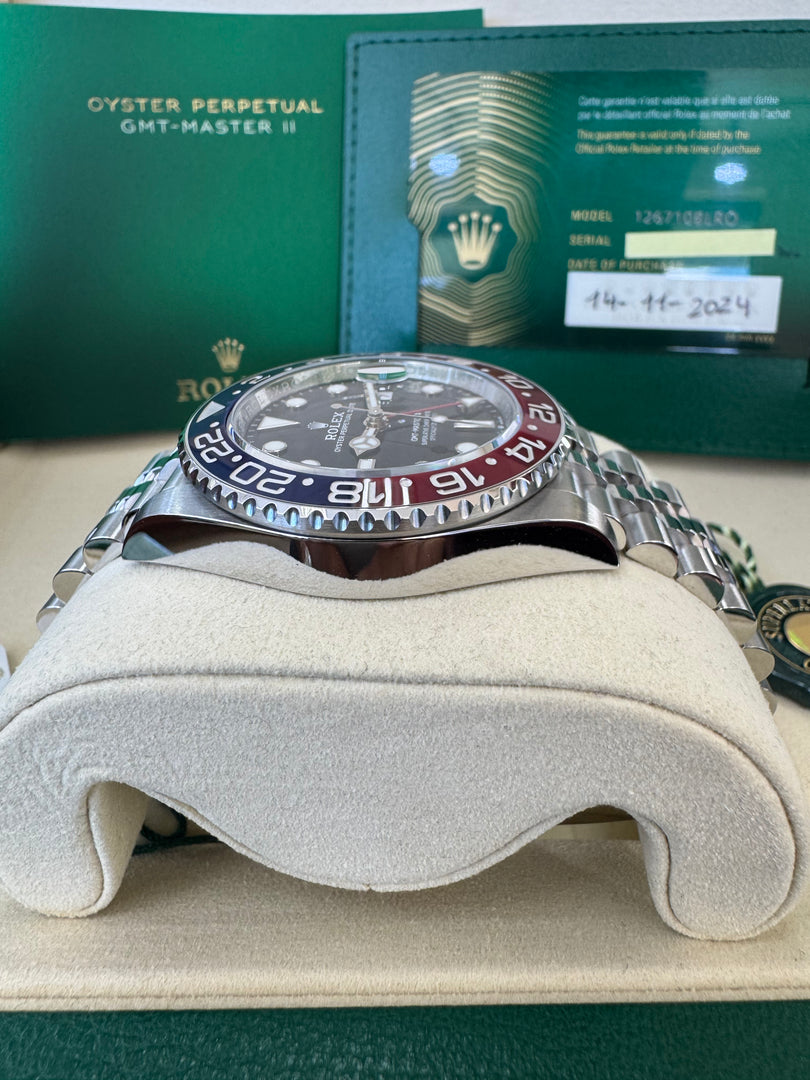 Rolex GMT-Master II "Pepsi" 2024 126710BLRO Jubilee
