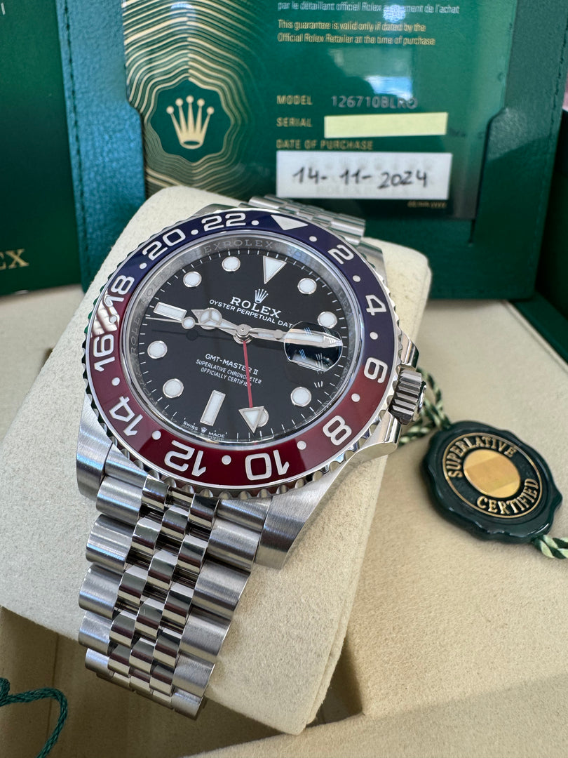 Rolex GMT-Master II "Pepsi" 2024 126710BLRO Jubilee