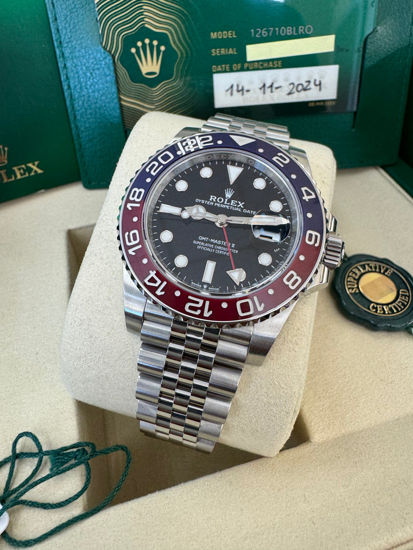 Rolex GMT-Master II "Pepsi" 2024 126710BLRO Jubilee