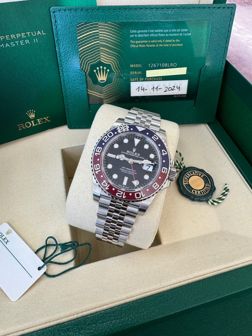 Rolex GMT-Master II "Pepsi" 2024 126710BLRO Jubilee