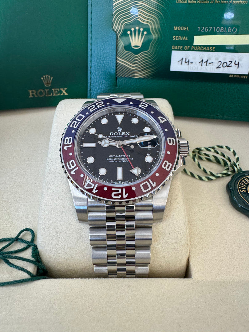 Rolex GMT-Master II "Pepsi" 2024 126710BLRO Jubilee