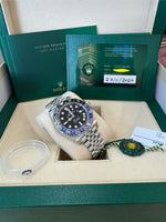 Load image into Gallery viewer, Rolex GMT-Master II &quot;Batman&quot; 2024 126710BLNR Jubilee
