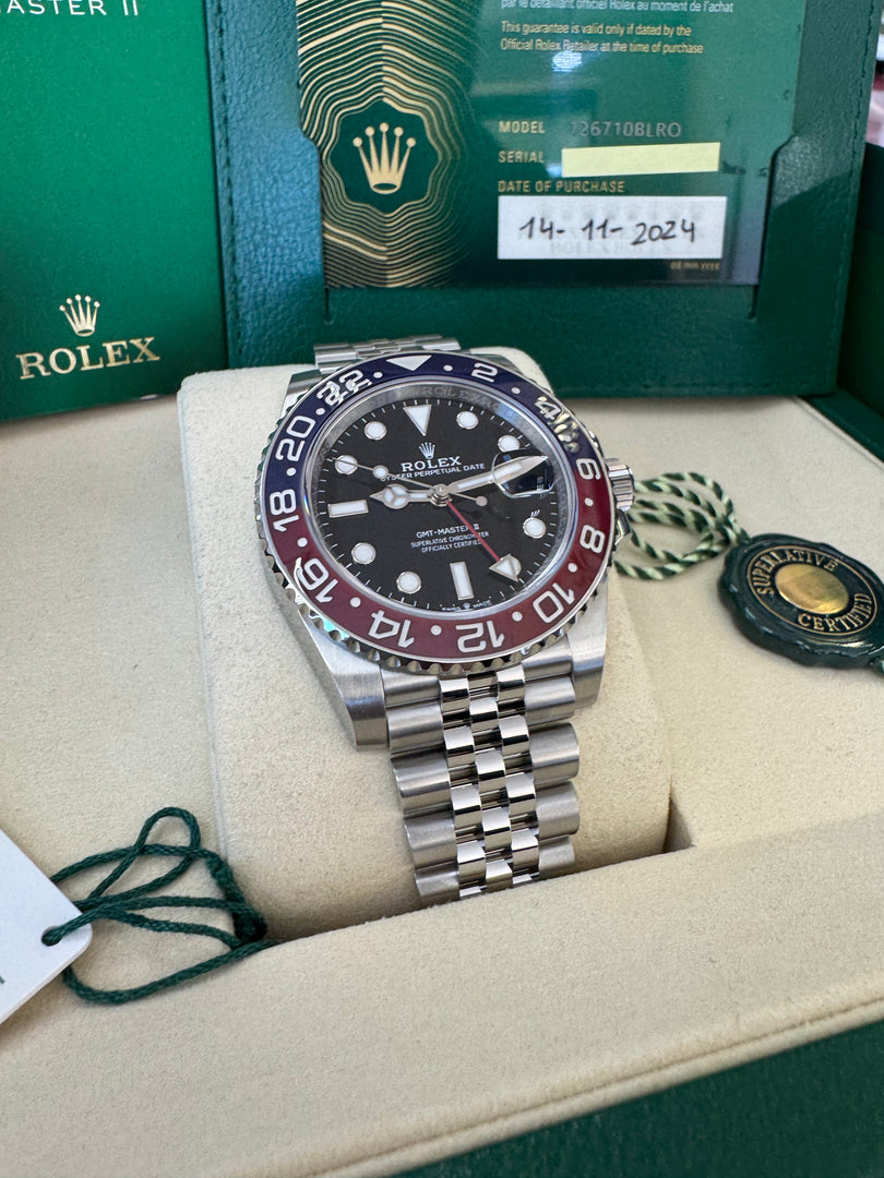 Rolex GMT-Master II "Pepsi" 2024 126710BLRO Jubilee
