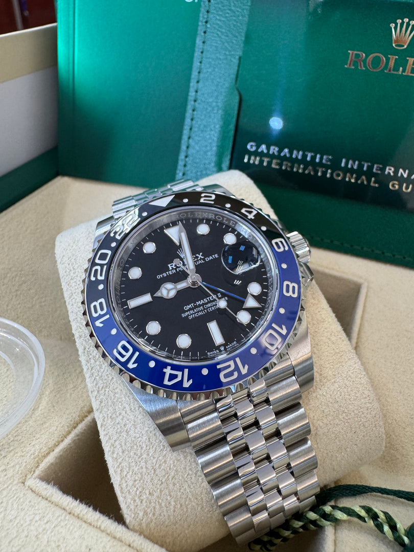 Rolex GMT-Master II "Batman" 2024 126710BLNR Jubilee