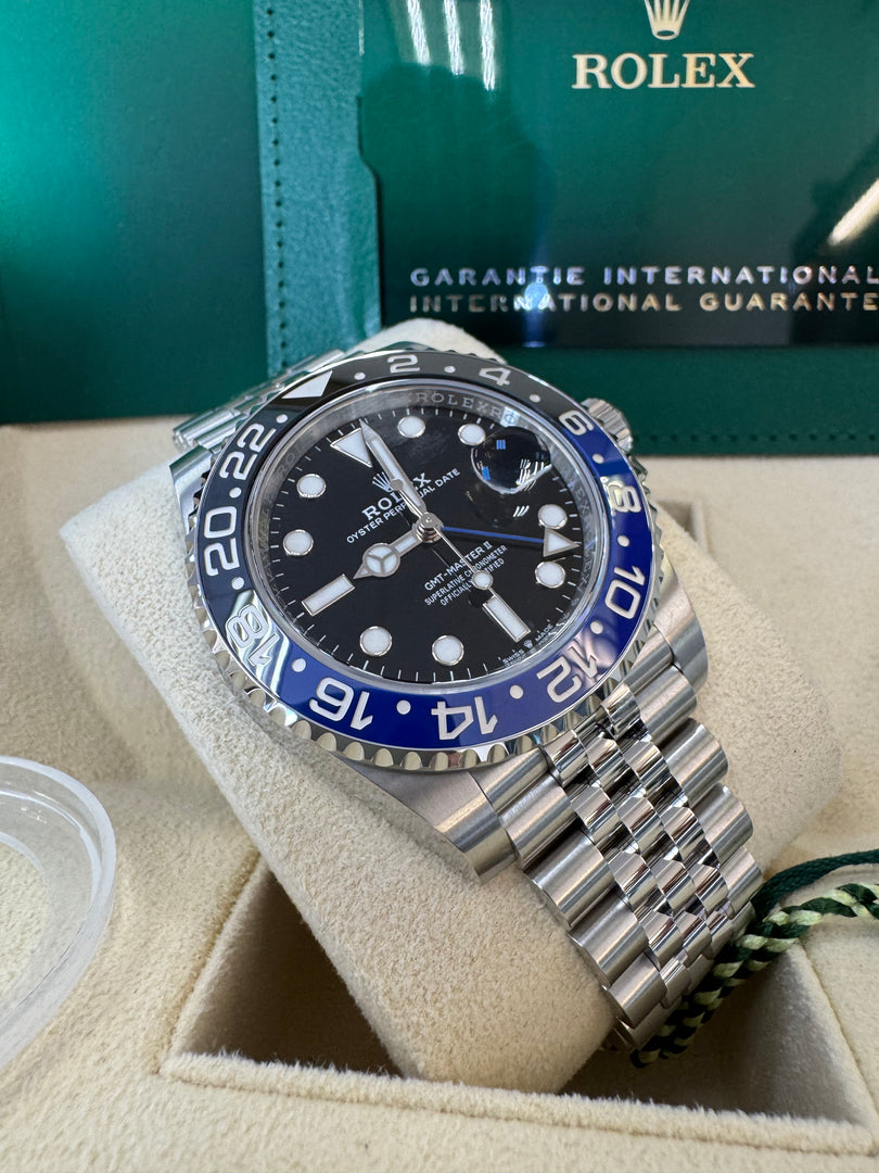 Rolex GMT-Master II "Batman" 2024 126710BLNR Jubilee