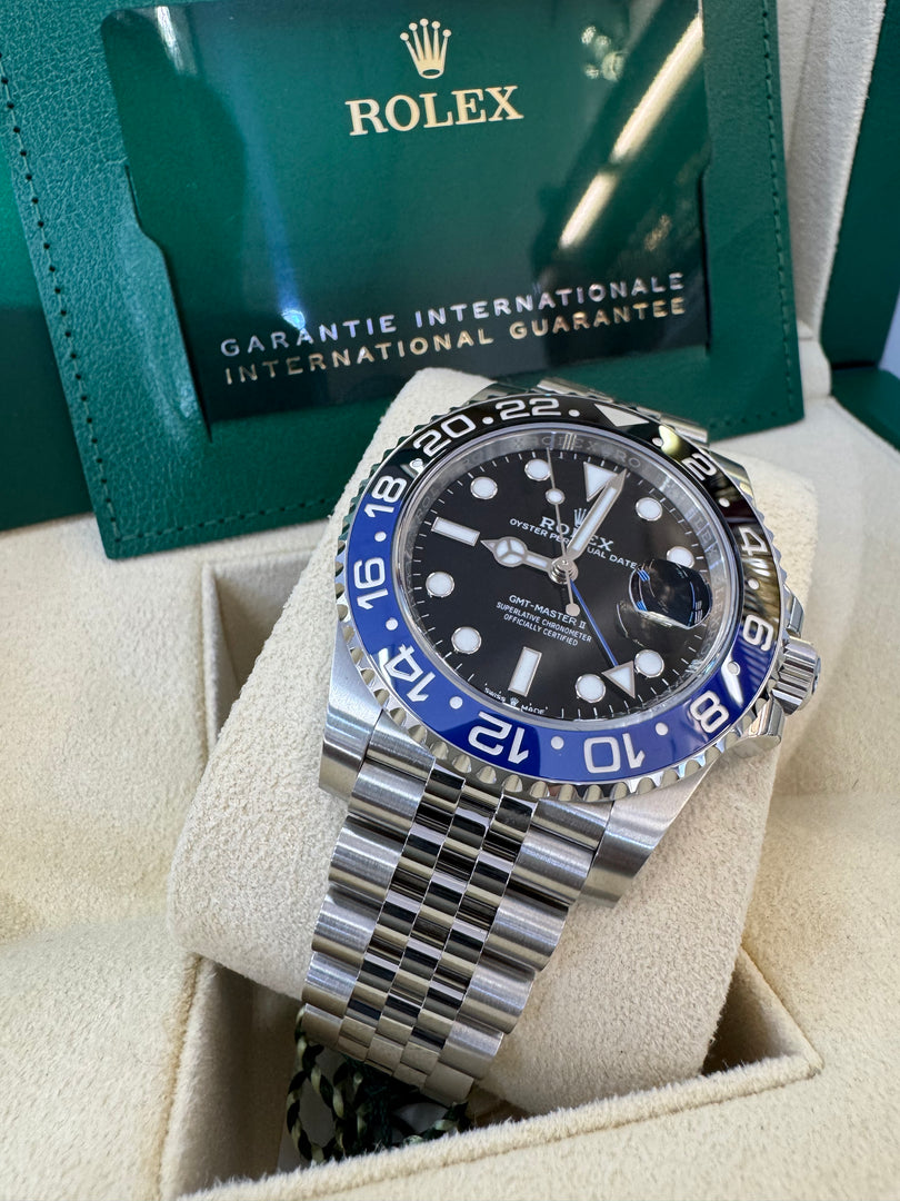 Rolex GMT-Master II "Batman" 2024 126710BLNR Jubilee