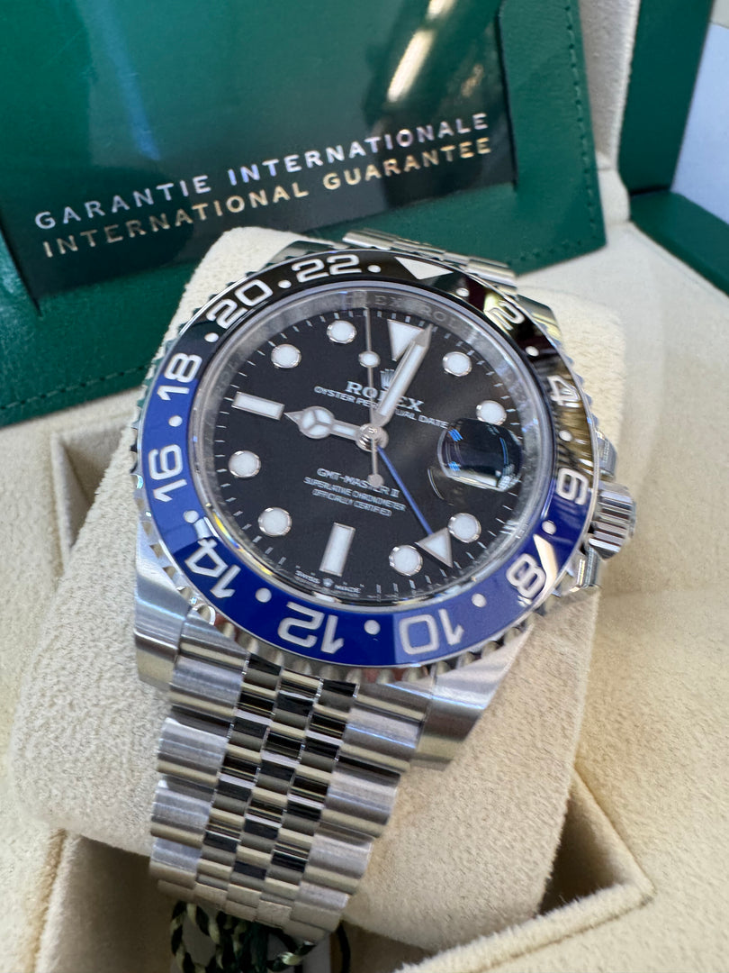 Rolex GMT-Master II "Batman" 2024 126710BLNR Jubilee