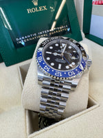 Load image into Gallery viewer, Rolex GMT-Master II &quot;Batman&quot; 2024 126710BLNR Jubilee
