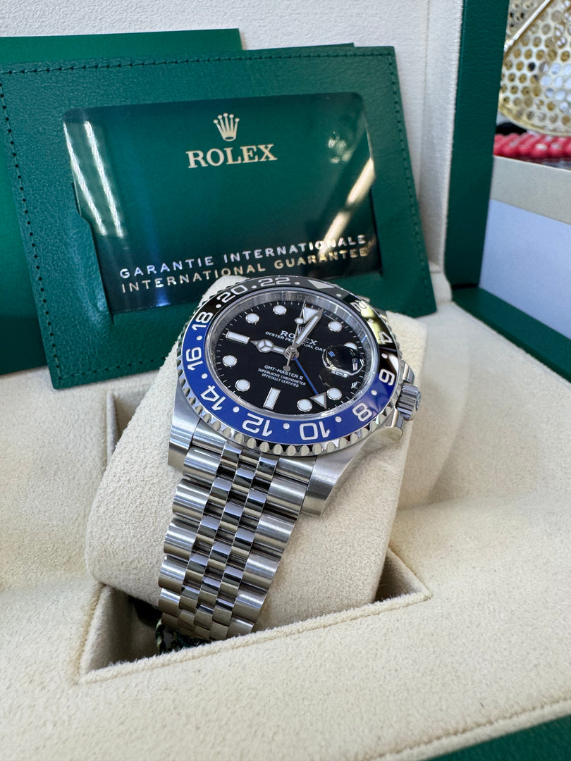 Rolex GMT-Master II "Batman" 2024 126710BLNR Jubilee