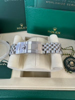 Load image into Gallery viewer, Rolex GMT-Master II "BatGirl" 2026 126710BLNR Jubilee New Wood Card