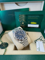 Load image into Gallery viewer, Rolex Datejust 41mm 126334 2024 Blue Diamond Dial Jubilee
