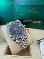 Load image into Gallery viewer, Rolex Datejust 41mm 126334 2024 Blue Diamond Dial Jubilee
