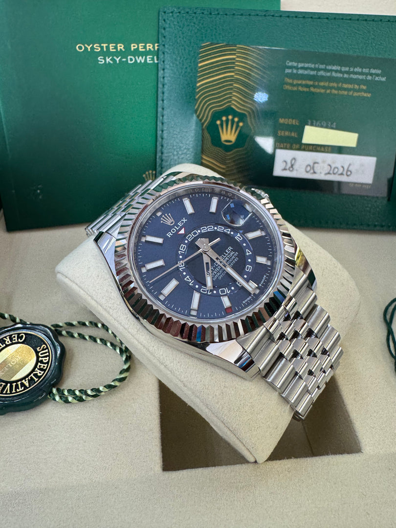Rolex Sky-Dweller 336934 Blue Dial 2026 Jubilee