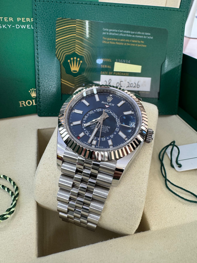 Rolex Sky-Dweller 336934 Blue Dial 2026 Jubilee