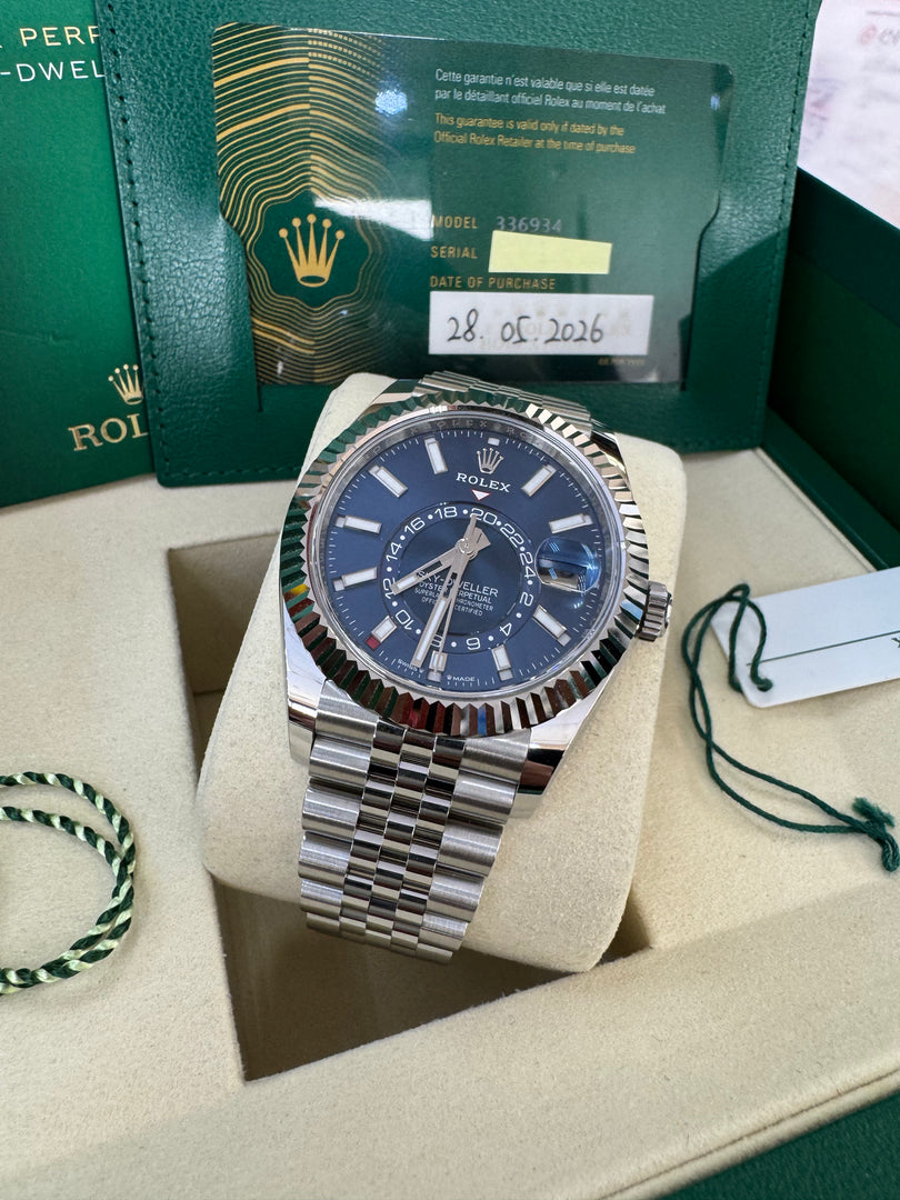 Rolex Sky-Dweller 336934 Blue Dial 2026 Jubilee