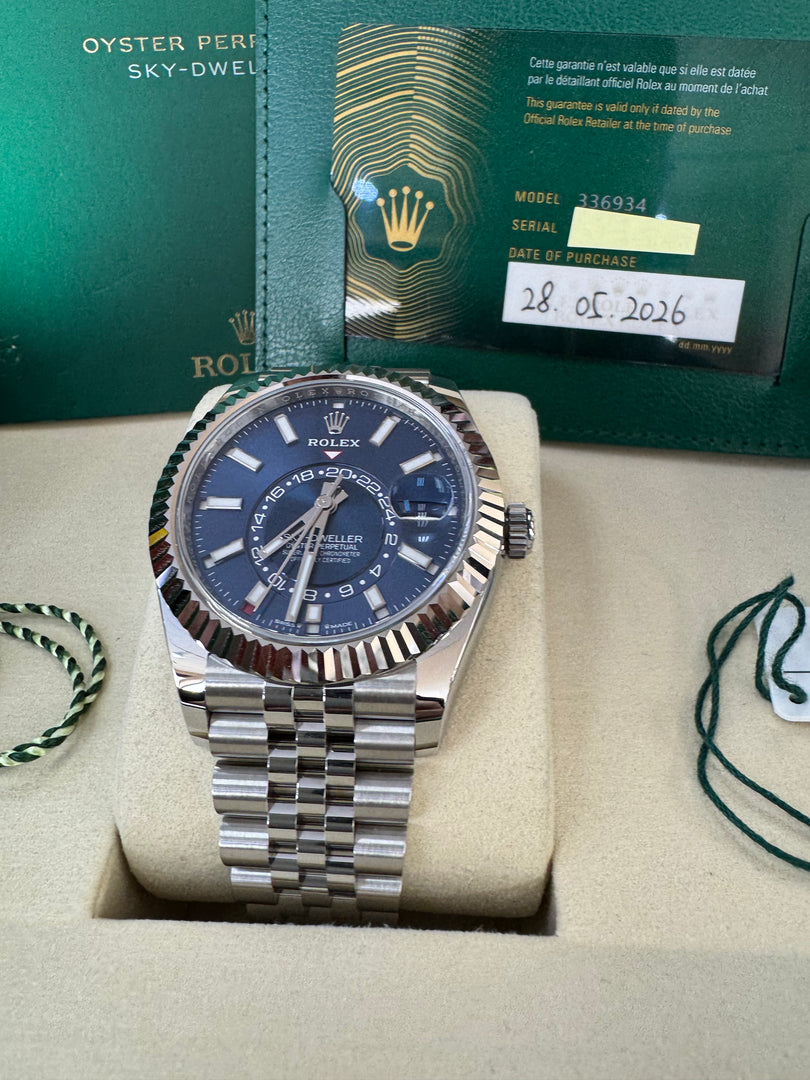 Rolex Sky-Dweller 336934 Blue Dial 2026 Jubilee