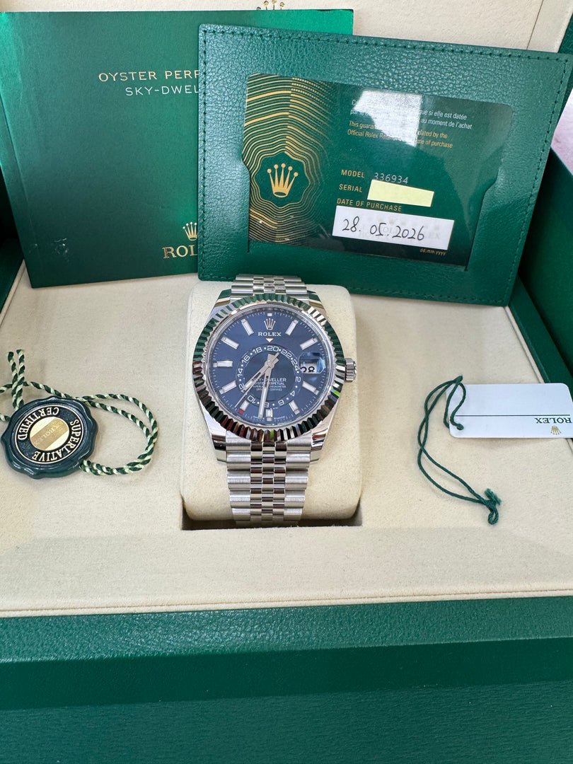 Rolex Sky-Dweller 336934 Blue Dial 2026 Jubilee