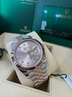 Load image into Gallery viewer, Rolex Datejust 41 Sundust Diamond Dial 126331 2024 Jubilee
