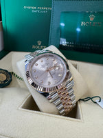 Load image into Gallery viewer, Rolex Datejust 41 Sundust Diamond Dial 126331 2024 Jubilee
