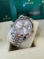 Load image into Gallery viewer, Rolex Datejust 41 Sundust Diamond Dial 126331 2024 Jubilee
