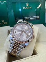 Load image into Gallery viewer, Rolex Datejust 41 Sundust Diamond Dial 126331 2024 Jubilee
