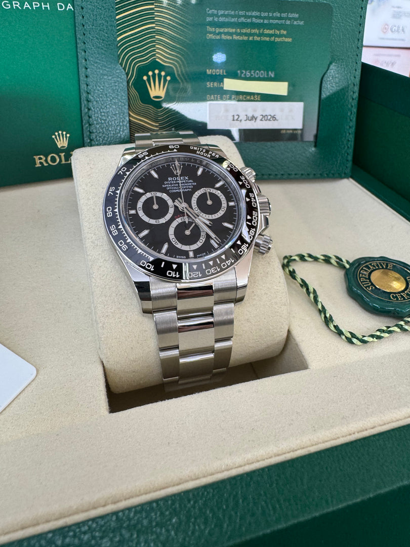 Rolex Daytona 126500LN 2026 "Darth Vader" New