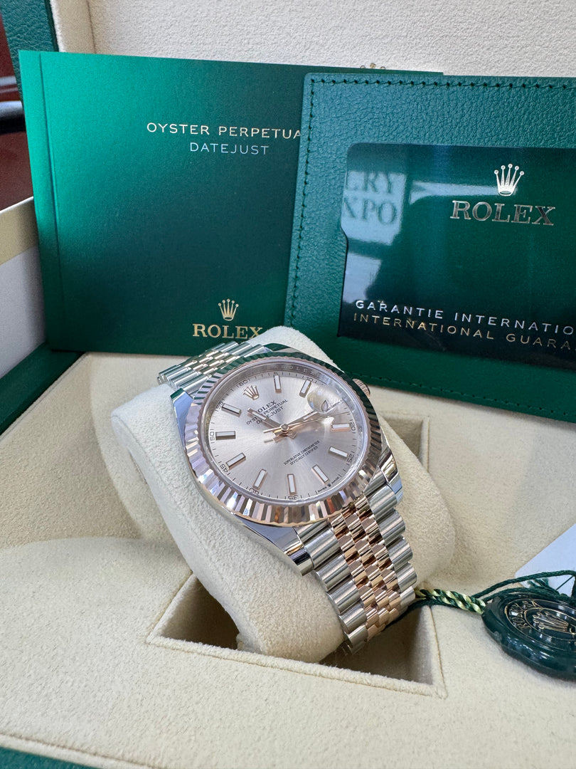 Rolex Datejust 41 Sundust Dial 126331 2024 Jubilee