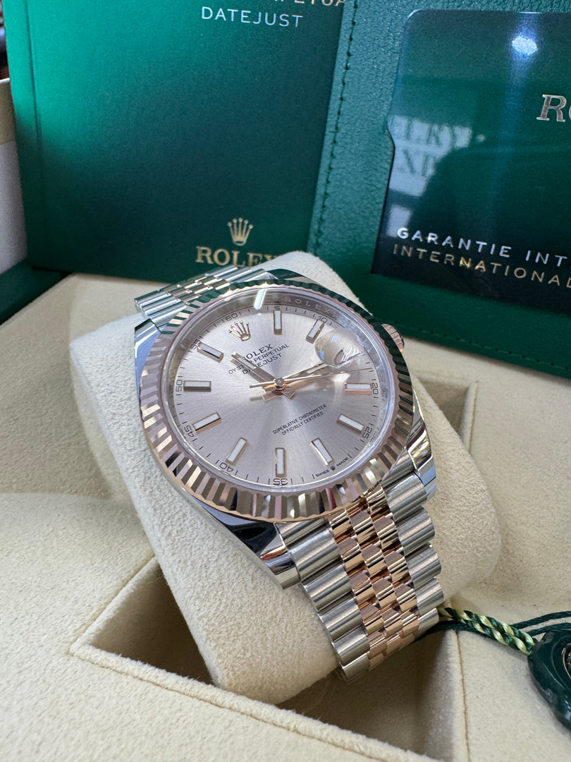 Rolex Datejust 41 Sundust Dial 126331 2024 Jubilee