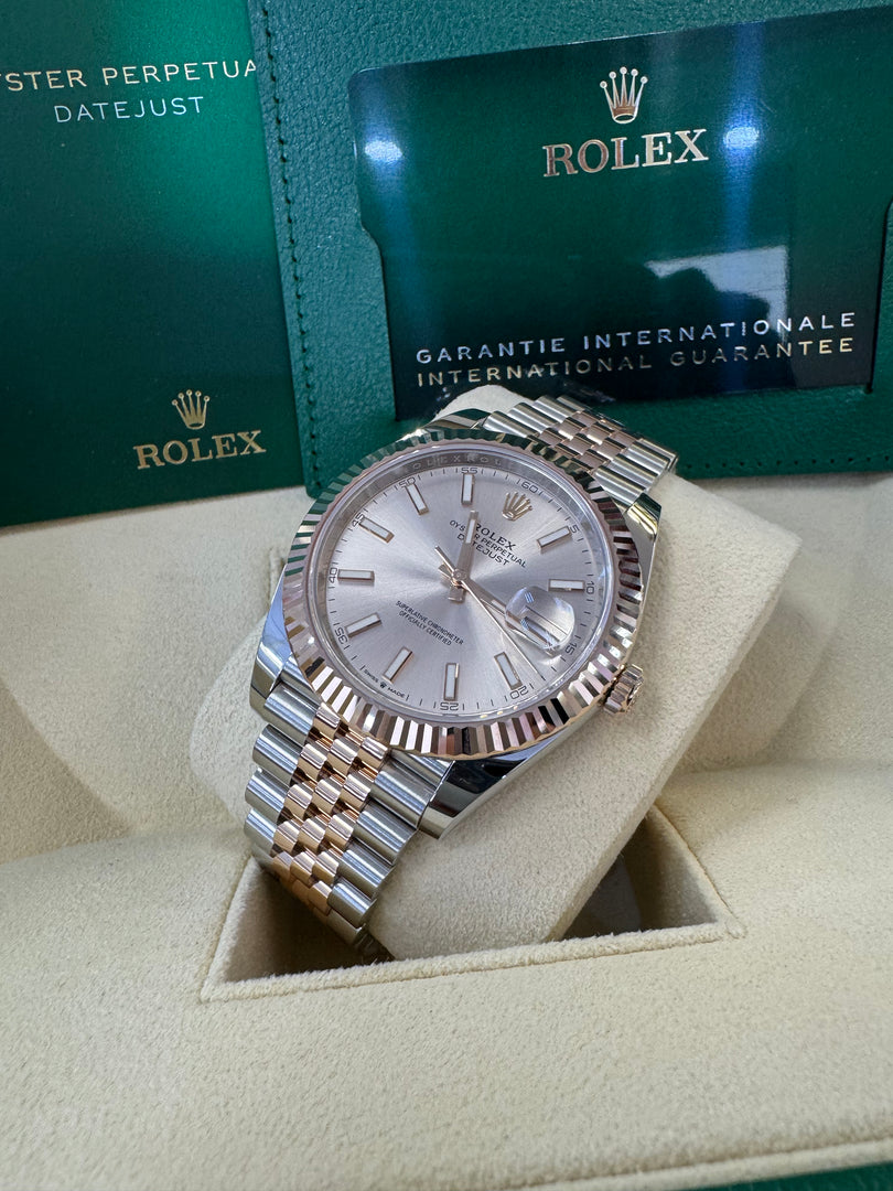 Rolex Datejust 41 Sundust Dial 126331 2024 Jubilee