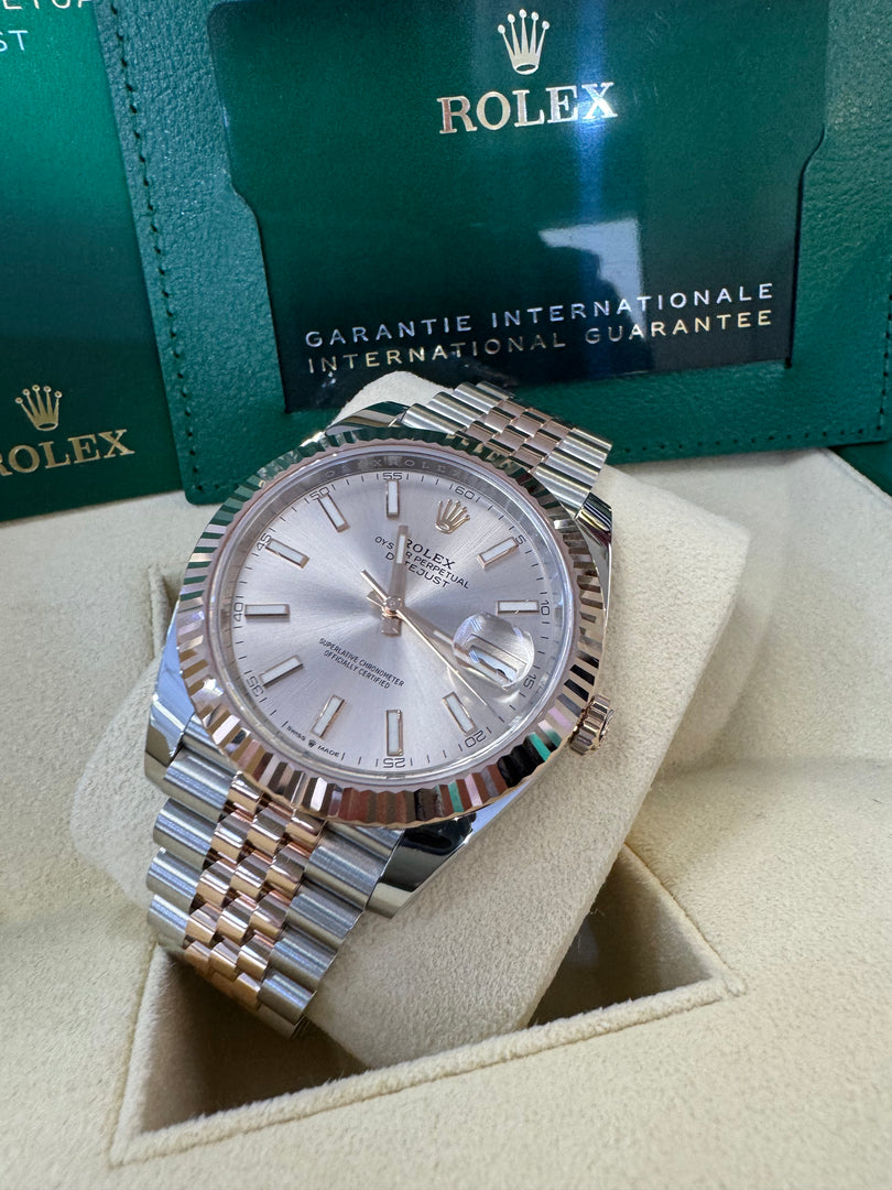 Rolex Datejust 41 Sundust Dial 126331 2024 Jubilee