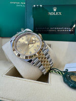 Load image into Gallery viewer, Rolex Datejust 41 Champagne Diamond Dial 126333 2024 Jubilee
