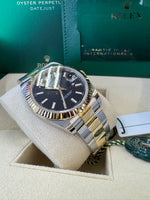 Load image into Gallery viewer, Rolex Datejust 41 Black Index Dial 126333 2024 Oyster
